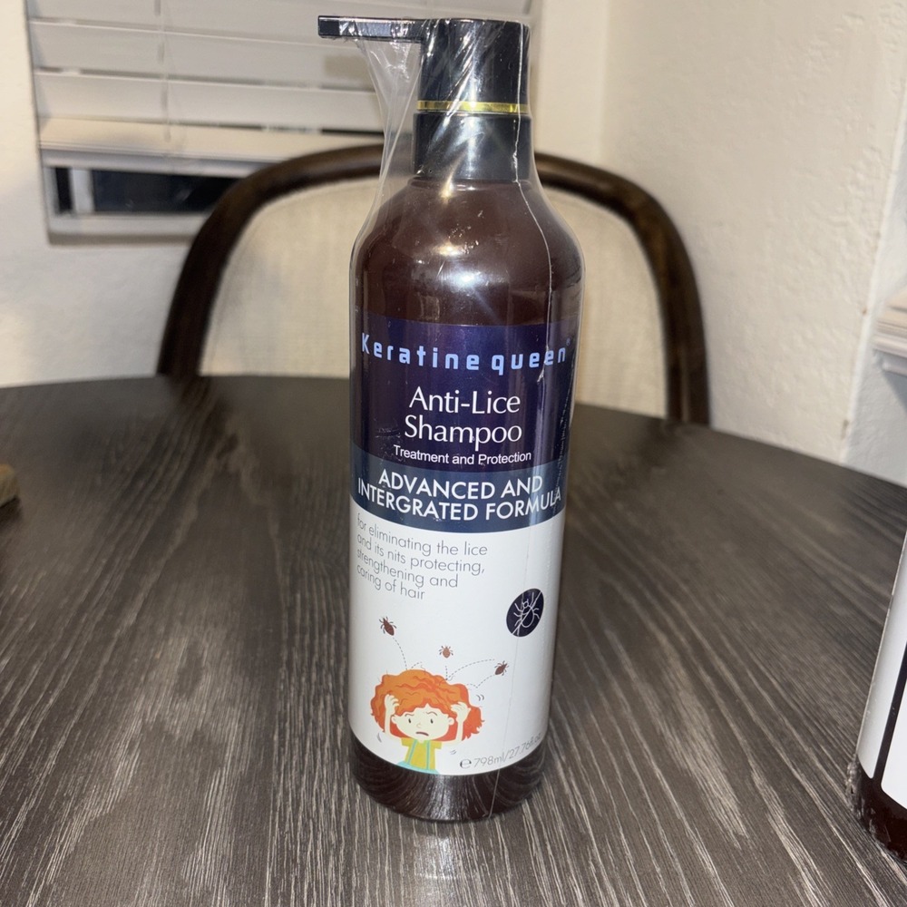 Keratins Queen Anti-lice‎ Shampoo  Advance Intergrated Formula Sealed 27.76Fl Oz